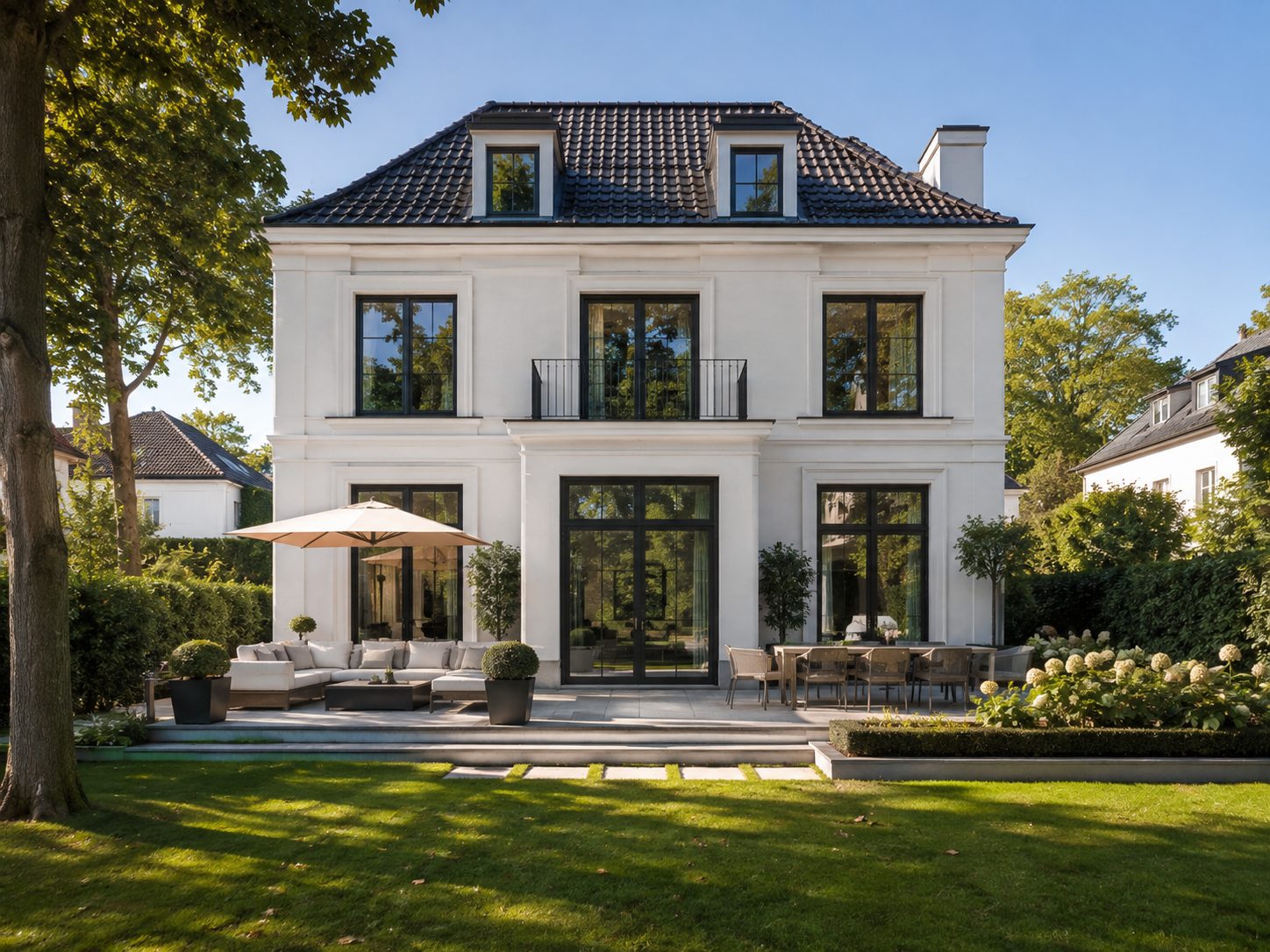 Villa mit Garten